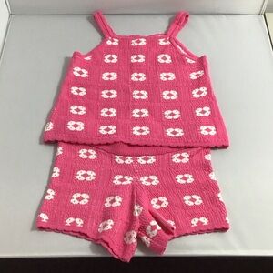 Jessica Simpson Pink and White Kids Set